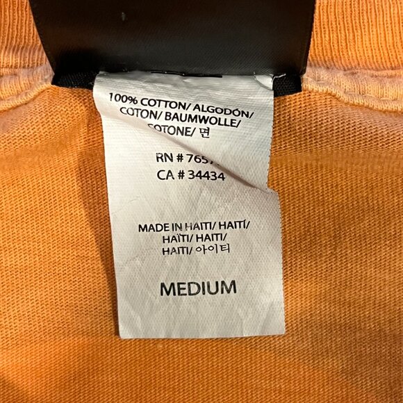 Santa Cruz Skateboards Long Sleeve T Shirt Men's Medium M Orange - Picture 4 of 6